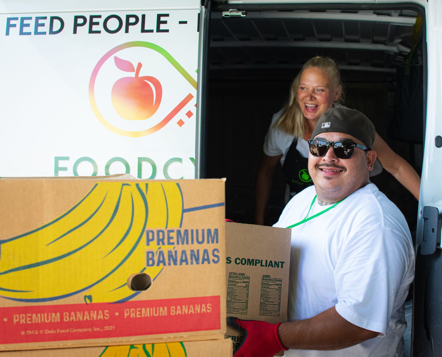 Food Cycle - New Technology - Black and White Driver