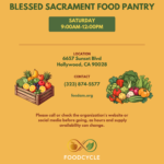 Blessed Sacrament Food Pantry x FoodCycle